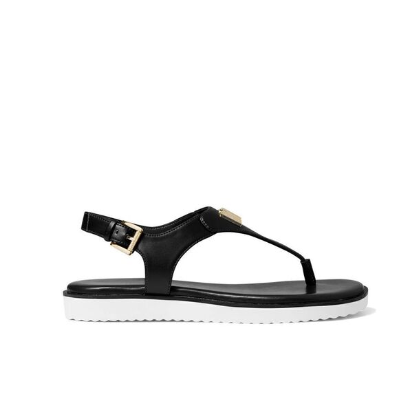 New! MICHAEL KORS Women's MK Logo Jilly T-Strap Sandal Shoe Open-Toe Size 9 NWOB - Picture 3 of 8